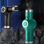 Fascia Gun Pocket Electric Shock Gun  Muscle Massage Gun, Specification: Folding (Green)