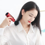 Fascia Gun Pocket Electric Shock Gun  Muscle Massage Gun, Specification: Classic Mini (Grey)