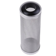 Stainless Steel Water Inlet Protective Cover Fish Tank Aquarium Filter Water Inlet Suction Filter Cover, Specification: Black 16mm