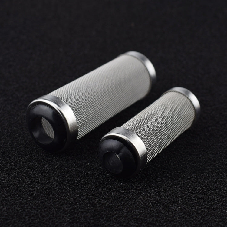 Stainless Steel Water Inlet Protective Cover Fish Tank Aquarium Filter Water Inlet Suction Filter Cover, Specification: Black 16mm