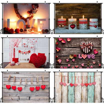 2.1m x 1.5m Valentines Day Personality Photo Photography Background Cloth(025) - free shipping - PMC Jewellery - Order now!