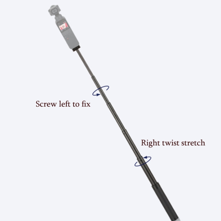 YC667C Extension Rod Stabilizer Dedicated Selfie Extension Rod for Feiyu G5 / SPG / WG2 Gimbal, DJI Osmo Pocket / Pocket 2