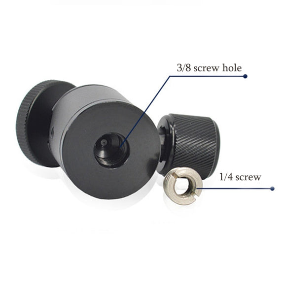BH-900 Mini Desktop Aluminum Alloy Tripod Mini Ball Head 360 Degree Pan 90 Degree Tilt Tripod