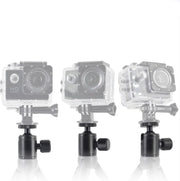 BH-904 Mini Desktop Aluminum Alloy Tripod Mini Ball Head 360 Degree Pan 90 Degree Tilt Tripod