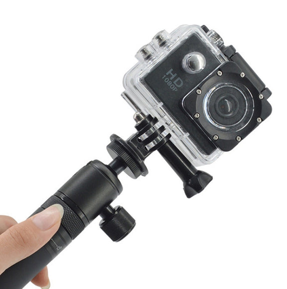 BH-904 Mini Desktop Aluminum Alloy Tripod Mini Ball Head 360 Degree Pan 90 Degree Tilt Tripod
