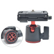 BH-908 Mini Desktop Aluminum Alloy Tripod Mini Ball Head 360 Degree Pan 90 Degree Tilt Tripod - Tripod Heads by PMC TechLife | Online Shopping South Africa | PMC TechLife | Buy Now Pay Later Mobicred