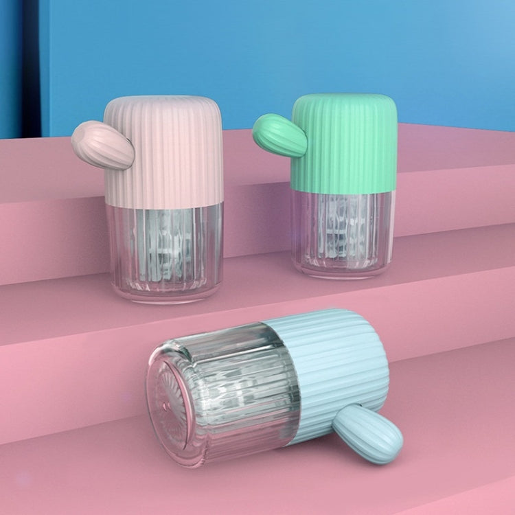 Eyekan HL-830 Manually Hand Pull Rotation Contact Lens Cleaner Washer Cleaning Lenses Case Tool(Pink) - Ultrasonic Cleaner by PMC TechLife | Online Shopping South Africa | PMC TechLife