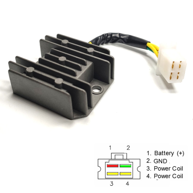 2006.19 Motorcycle Rectifier For Honda C100 Super Cub / CA100 MR50K Elsinor - Voltage Stabilizer by PMC TechLife | Online Shopping South Africa | PMC TechLife | Buy Now Pay Later Mobicred