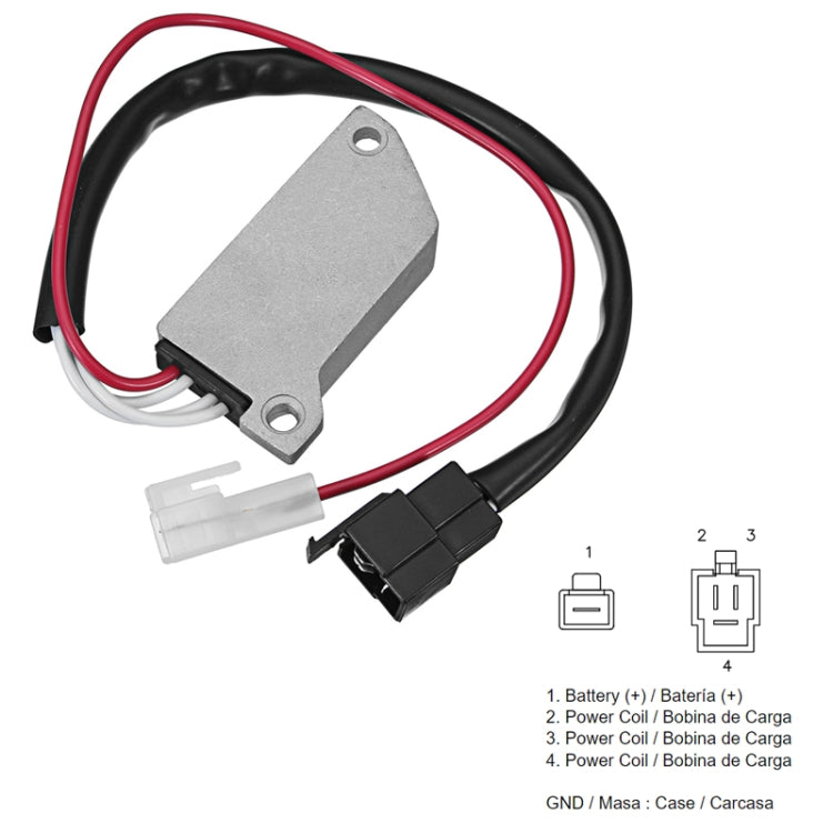 2008.0 Motorcycle Rectifier For Yamaha XV400 VIRAGO 3JB XV1100 - Voltage Stabilizer by PMC TechLife | Online Shopping South Africa | PMC TechLife