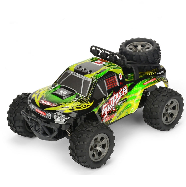 MGRC Charging Remote Control Car 2.4G Wireless Remote Control Four-Way Cross-Country Climbing Car 1:18 Car Model(Green) - RC Cars by MGRC | Online Shopping South Africa | PMC Jewellery | Buy Now Pay Later Mobicred
