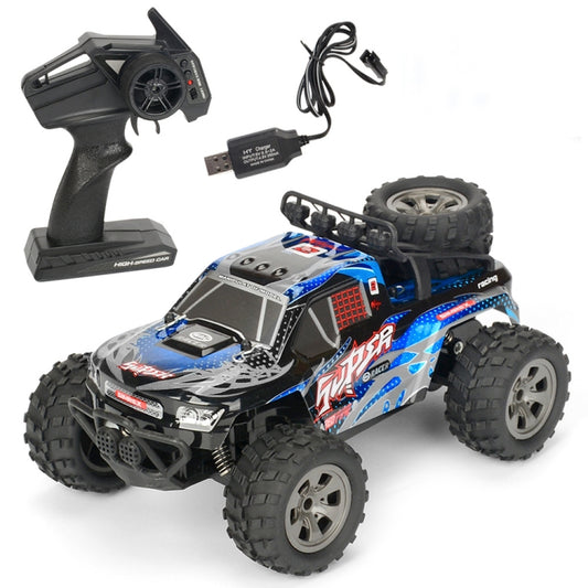 MGRC Charging Remote Control Car 2.4G Wireless Remote Control Four-Way Cross-Country Climbing Car 1:18 Car Model( Gray Blue) - RC Cars by MGRC | Online Shopping South Africa | PMC Jewellery | Buy Now Pay Later Mobicred