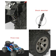 MGRC Charging Remote Control Car 2.4G Wireless Remote Control Four-Way Cross-Country Climbing Car 1:18 Car Model(Red)