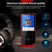 E05 2.4 inch Touch-Button MP4 / MP3 Lossless Music Player, Support E-Book / Alarm Clock / Timer Shutdown, Memory Capacity: 8GB without Bluetooth(Red)