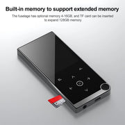 E05 2.4 inch Touch-Button MP4 / MP3 Lossless Music Player, Support E-Book / Alarm Clock / Timer Shutdown, Memory Capacity: 8GB without Bluetooth(Red)