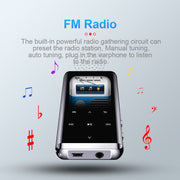 M13 High-Definition Noise Reduction Recorder Music MP4 Player, Support Recording / E-Book / TF Card Without Bluetooth(Black), Capacity: 8GB