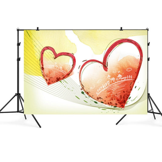 2.1m x 1.5m Valentines Day Photo Party Layout Props Photography Background Cloth(005) - free shipping - PMC Jewellery - Order now!