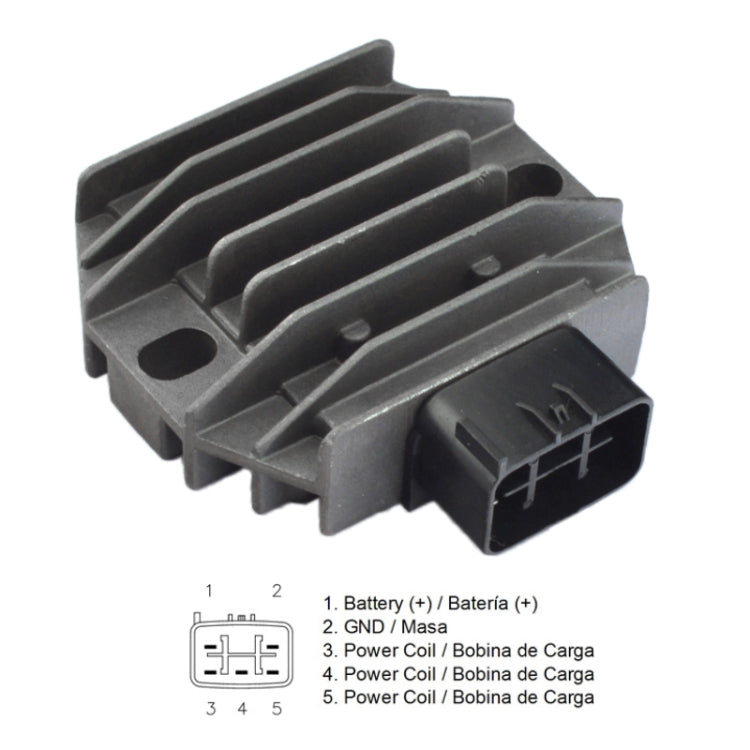 2010.0 Motorcycle Rectifier For Qianjiang / Yamaha YFM400 TRX400 / Suzuki RMX450Z - Voltage Stabilizer by PMC TechLife | Online Shopping South Africa | PMC TechLife | Buy Now Pay Later Mobicred