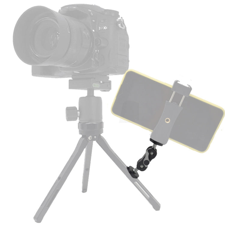 MA-100B Blue YJ Magic Arm Bracket Mount 1/4 inch Ball Head Magic Arm