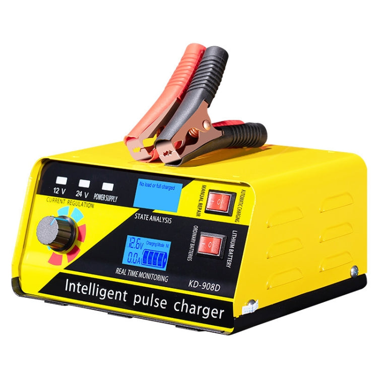 KD-908D Lead-Acid Battery Intelligent Repair Charger Car Battery Charger AU Plug - Battery Charger by PMC TechLife | Online Shopping South Africa | PMC TechLife | Buy Now Pay Later Mobicred