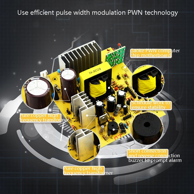 KD-908D Lead-Acid Battery Intelligent Repair Charger Car Battery Charger AU Plug - Battery Charger by PMC TechLife | Online Shopping South Africa | PMC TechLife | Buy Now Pay Later Mobicred