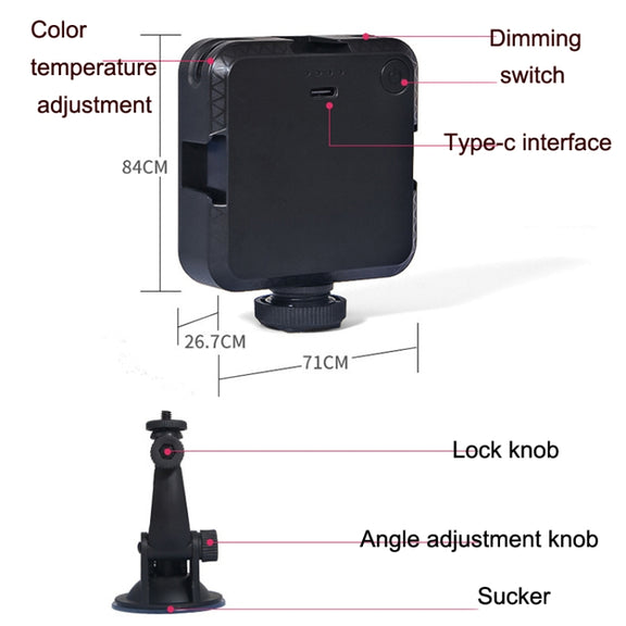 Video Conference Fill Light Mobile Phone Camera Universal Computer Live Photography Light