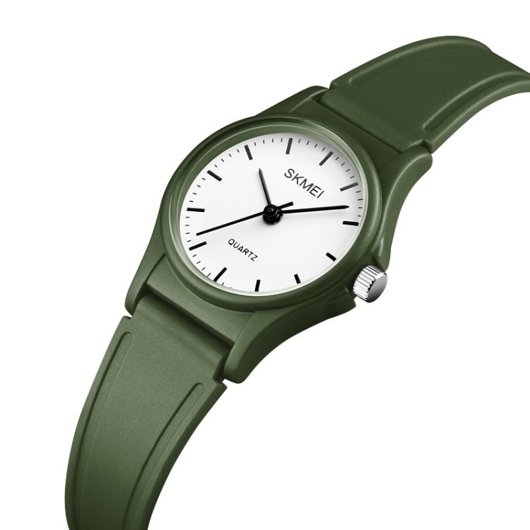 SKMEI 1401 Children Waterproof Watch Student Sports Watch(ArmyGreen) - free shipping - PMC TechLife - Order now!