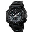 SKMEI 1270 Men Waterproof Dual Display Digital Watch Outdoor Sports Watch(Gray) - free shipping - PMC TechLife - Order now!