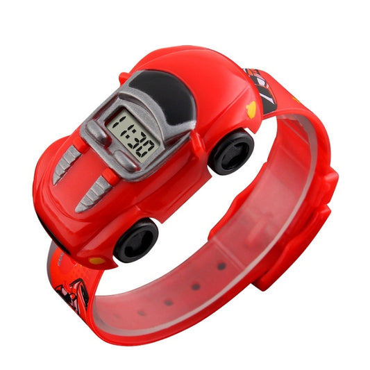 SKMEI 1241 Fashion Cute Cartoon Car Children Digital Watch(Red) - free shipping - PMC Jewellery - Order now!