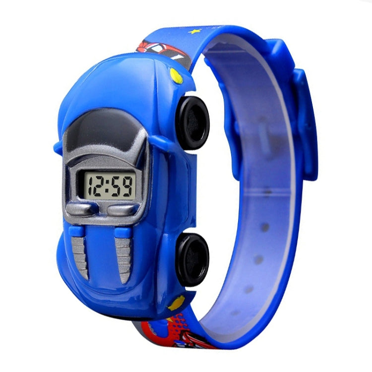 SKMEI 1241 Fashion Cute Cartoon Car Children Digital Watch(Blue) - free shipping - PMC TechLife - Order now!