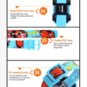 SKMEI 1241 Fashion Cute Cartoon Car Children Digital Watch(Blue)