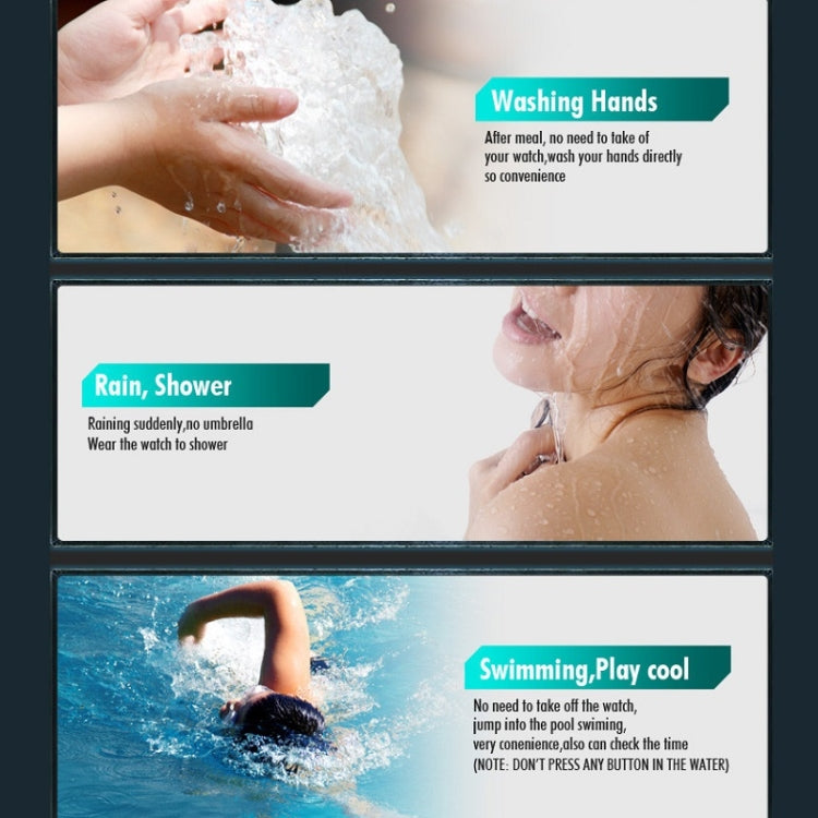 SKMEI 1068 Men Waterproof Outdoor Sports Digital Watch Student Fashion Watch(ArmyGreen) - free shipping - PMC TechLife - Order now!