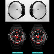 SKMEI 1452 Outdoor Sports Electronic Watch Multifunctional Water-resistant Watch(Black)