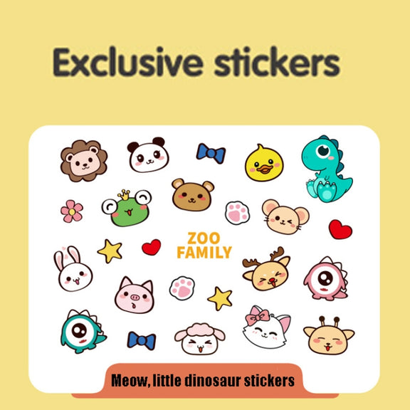 C4 Small Dinosaurs 32GB  Mini Children Cartoon Touch Screen High-Definition Dual-Lens Digital Camera Toy