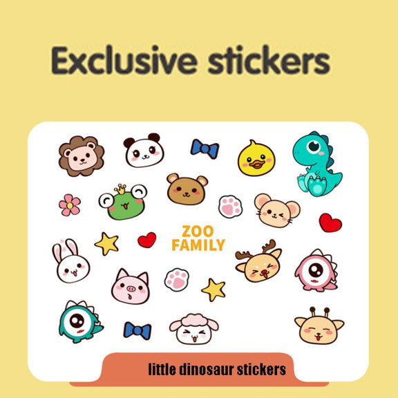 C4 Small Dinosaurs 32GB  Mini Children Cartoon Touch Screen High-Definition Dual-Lens Digital Camera Toy