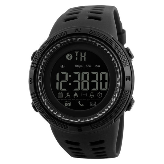 SKMEI 1250 Men Outdoor Waterproof Sports Digital Watch Multi-Function Watch(Black) - free shipping - PMC Jewellery - Order now!