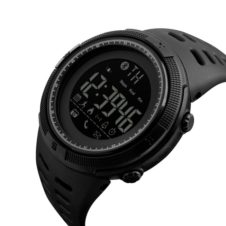 SKMEI 1250 Men Outdoor Waterproof Sports Digital Watch Multi-Function Watch(Black) - free shipping - PMC Jewellery - Order now!
