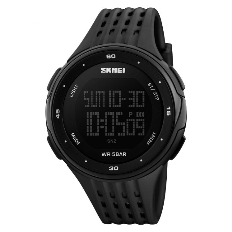 SKMEI 1219 Men Multi-Function Electronic Watch Outdoor Sports Watch(Black) - free shipping - PMC TechLife - Order now!
