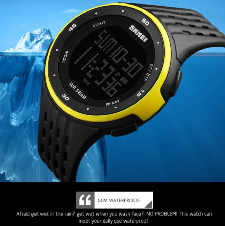 SKMEI 1219 Men Multi-Function Electronic Watch Outdoor Sports Watch(Rose Gold) - free shipping - PMC TechLife - Order now!