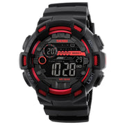 SKMEI 1243 Men Sports Watch Outdoor Water-resistant Digital Watch(Red)