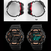 SKMEI 1243 Men Sports Watch Outdoor Water-resistant Digital Watch(Red)
