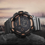SKMEI 1243 Men Sports Watch Outdoor Water-resistant Digital Watch(Red)
