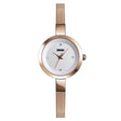 SKMEI 1390 Ladies Business Casual Watch Steel Band Lightweight Quartz Watch(Rose Gold) - free shipping - PMC TechLife - Order now!