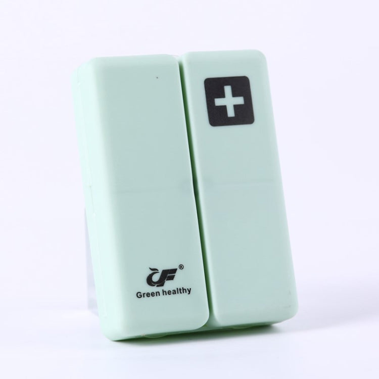 Folding Portable Sealed and Dispensing Small Pill Box(Green) - free shipping - PMC TechLife - Order now!