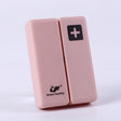 Folding Portable Sealed and Dispensing Small Pill Box(Pink) - free shipping - PMC TechLife - Order now!