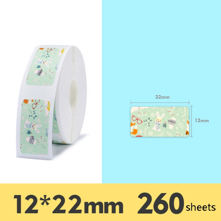 Thermal Label Paper Commodity Price Label Household Label Sticker for NIIMBOT D11(Cute Rabbit) - Printer Accessories by PMC TechLife | Online Shopping South Africa | PMC TechLife | Buy Now Pay Later Mobicred