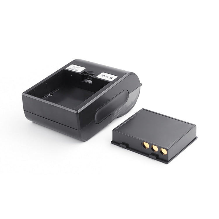 58HB6 Portable Bluetooth Thermal Printer Label Takeaway Receipt Machine, Supports Multi-Language & Symbol/Picture Printing, Model: EU Plug (Brazilian Portuguese)