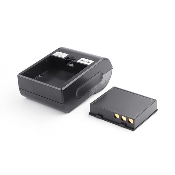 58HB6 Portable Bluetooth Thermal Printer Label Takeaway Receipt Machine, Supports Multi-Language & Symbol/Picture Printing, Model: UK Plug (English)