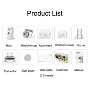 YMK-R9 Ultrasonic Portable Micro mesh Atomizer Handheld Household Adult And Child Atomizer