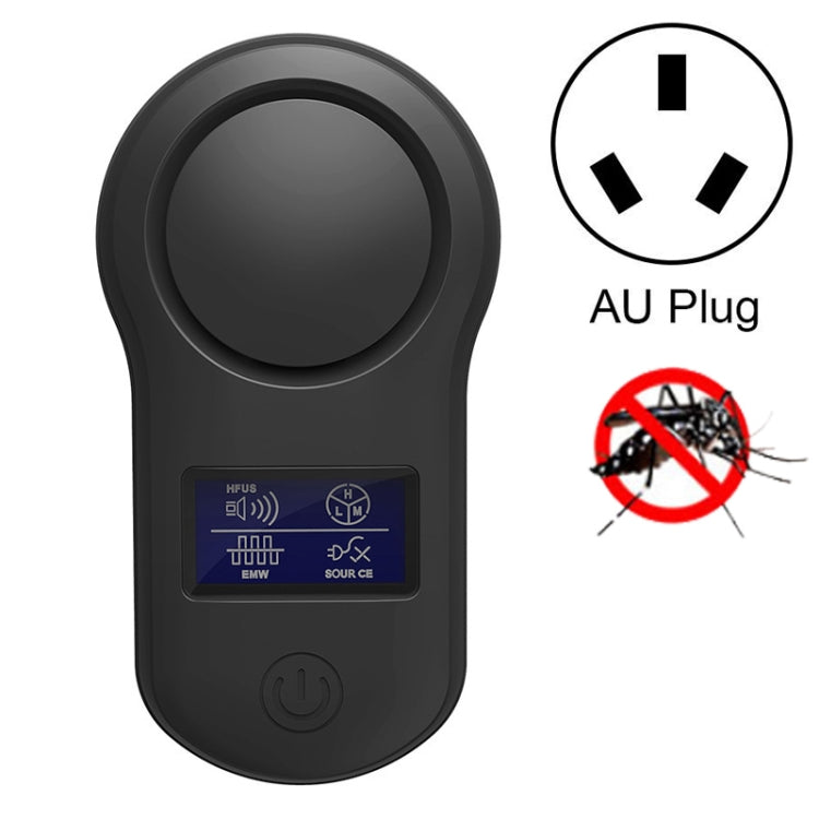 BG-305 Display Ultrasonic Insect Repellent, Product specifications: AU Plug(Black) - Repellents by PMC TechLife | Online Shopping South Africa | PMC TechLife | Buy Now Pay Later Mobicred