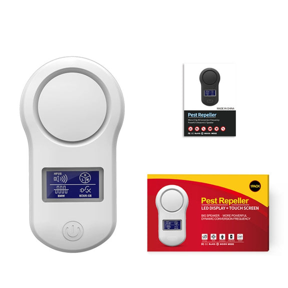 BG-305 Display Ultrasonic Insect Repellent, Product specifications: UK Plug(Black)